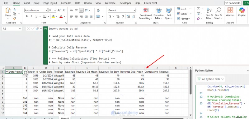Unlock Advanced Analytics: Python in Excel Enhances Data Analysis