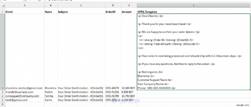 Excel Email Generator: Automate Personalized Outlook Emails Using VBA