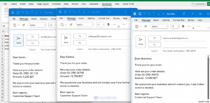Excel Email Generator: Automate Personalized Outlook Emails Using VBA