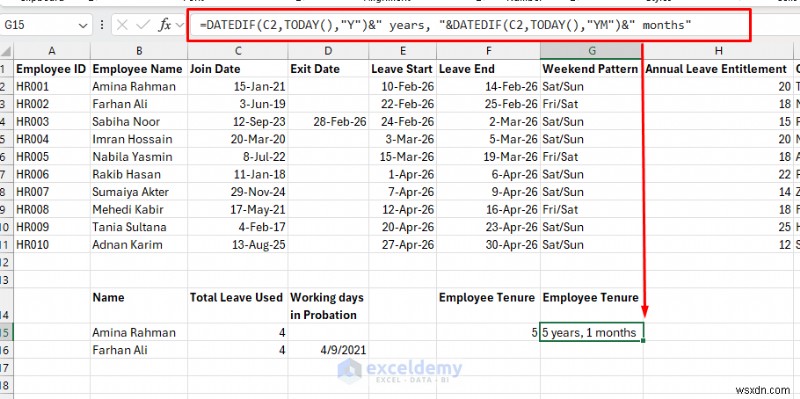 Boost HR Efficiency with 7 Key Excel Functions