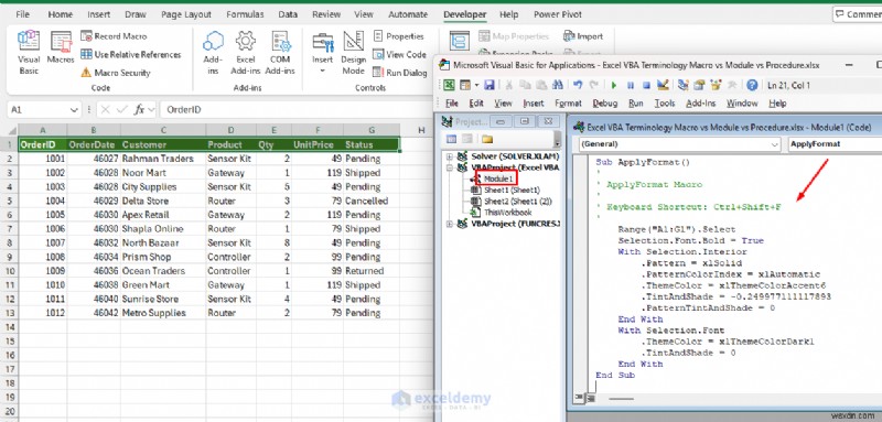 Master Excel VBA: Understanding Macros, Modules, and Procedures