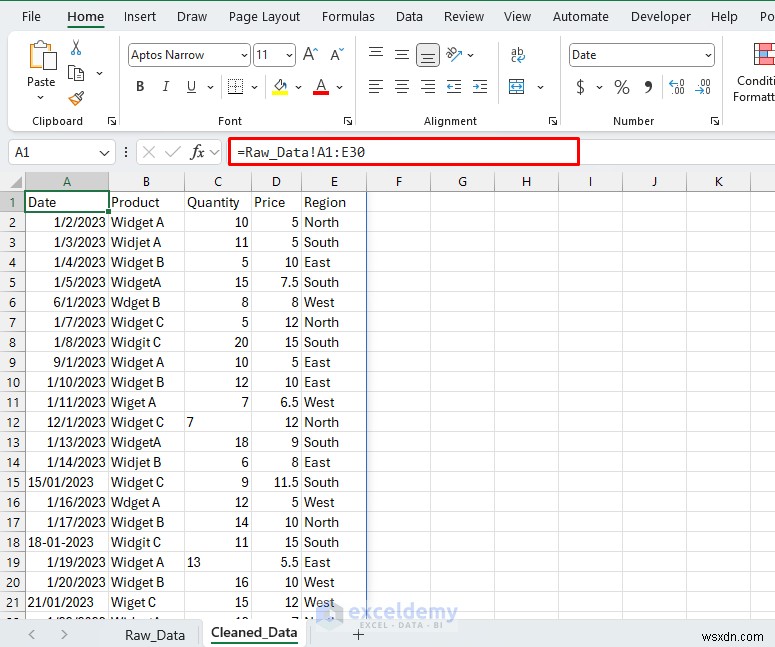 Protect Your Data: Keep Raw Data Untouched to Avoid Spreadsheet Errors