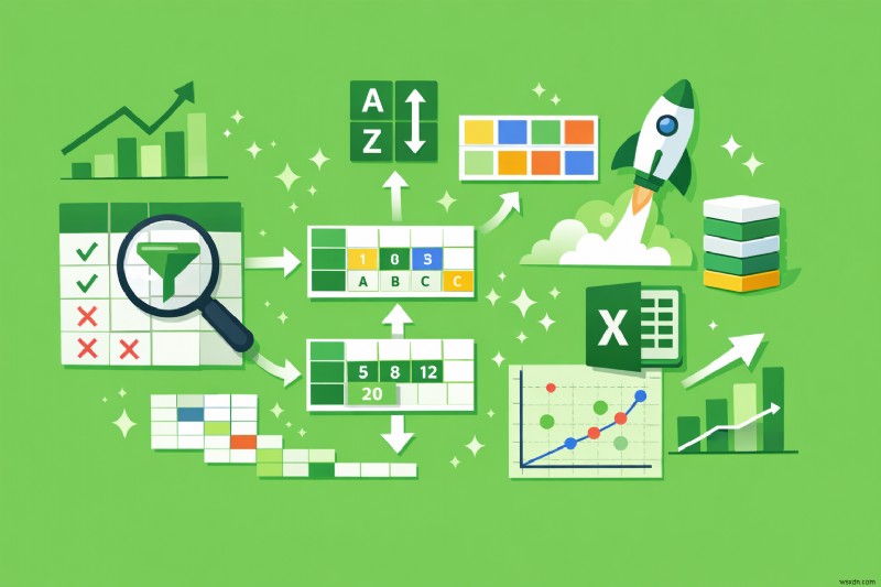 Transform Your Spreadsheets: 5 Dynamic Array Functions (FILTER, UNIQUE, SORT)