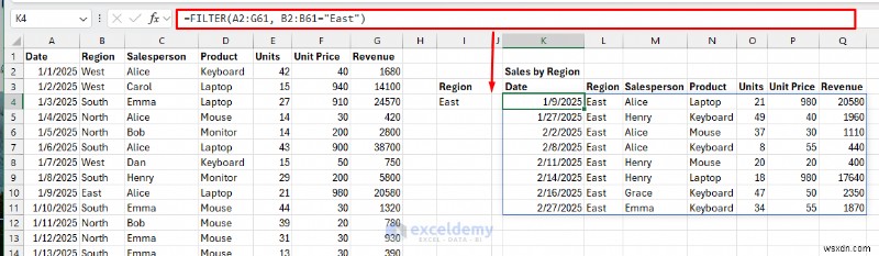 Transform Your Spreadsheets: 5 Dynamic Array Functions (FILTER, UNIQUE, SORT)