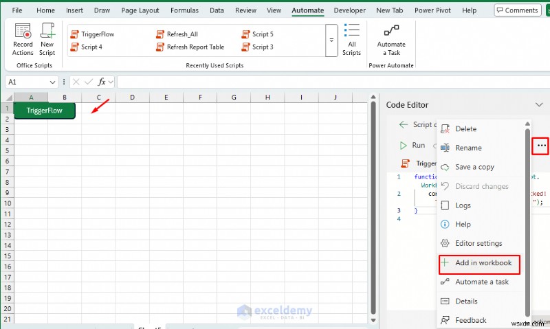Launch Power BI & Power Automate from Excel Buttons: A Step‑by‑Step Guide