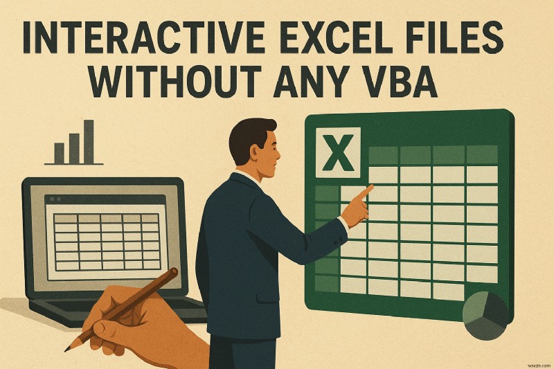 Create Interactive Excel Workbooks Without VBA: A Step-by-Step Guide
