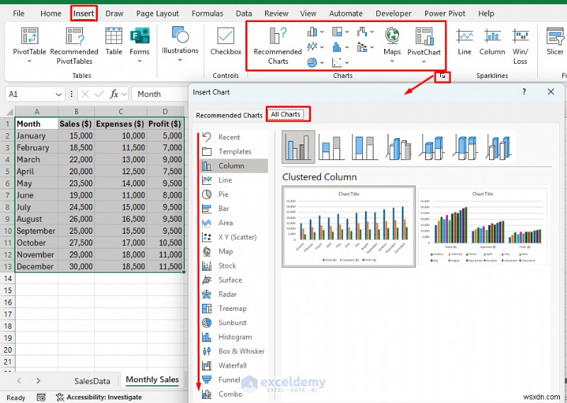 Excel Charts Mastery: From Fundamentals to Dynamic Dashboards