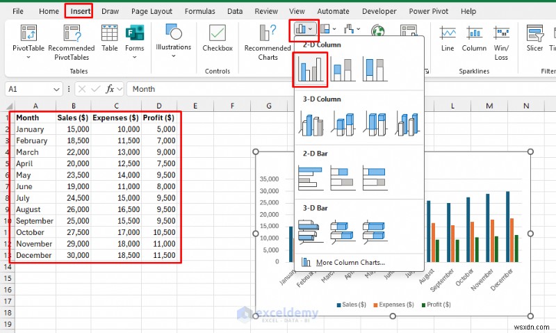 Excel Charts Mastery: From Fundamentals to Dynamic Dashboards