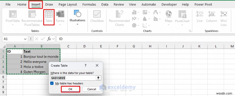 Automatically Detect Language in Excel Cells with Power Query & VBA