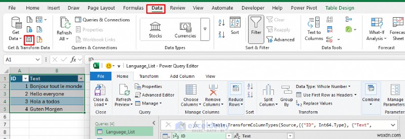 Automatically Detect Language in Excel Cells with Power Query & VBA