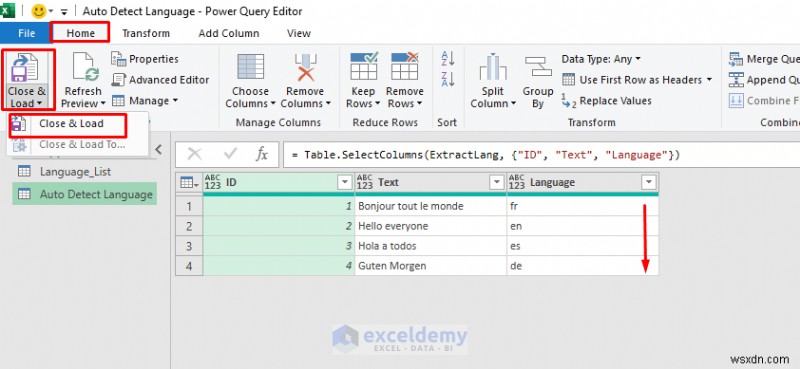 Automatically Detect Language in Excel Cells with Power Query & VBA