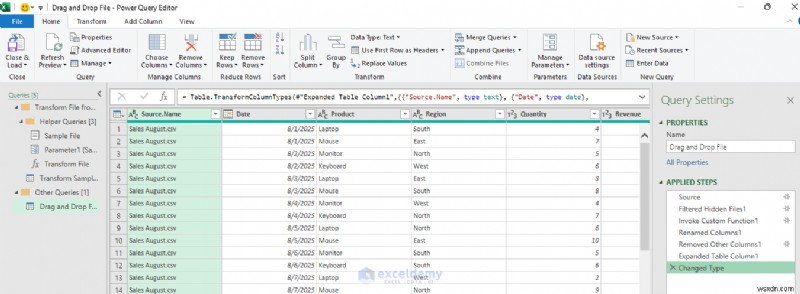Seamless Drag‑and‑Drop File Uploads in Excel with Power Query