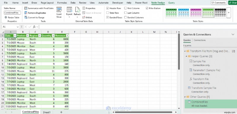 Seamless Drag‑and‑Drop File Uploads in Excel with Power Query
