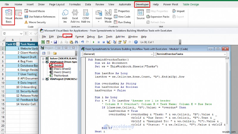 Transform Excel into Advanced Workflow Automation Tools