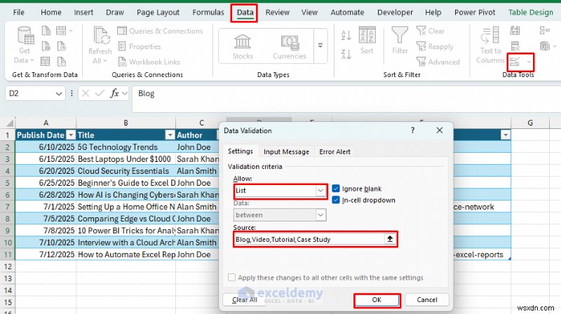 Use Excel as a Lightweight CMS for Effortless Website Content Planning