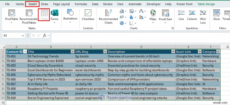 Use Excel as a Lightweight CMS for Effortless Website Content Planning