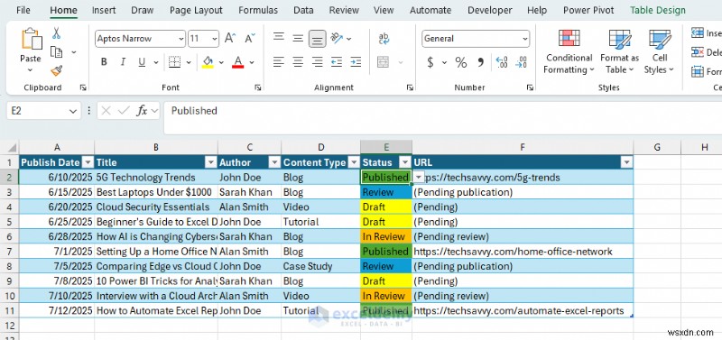 Use Excel as a Lightweight CMS for Effortless Website Content Planning