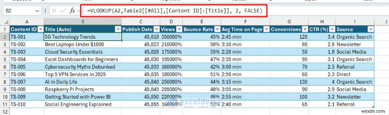 Use Excel as a Lightweight CMS for Effortless Website Content Planning