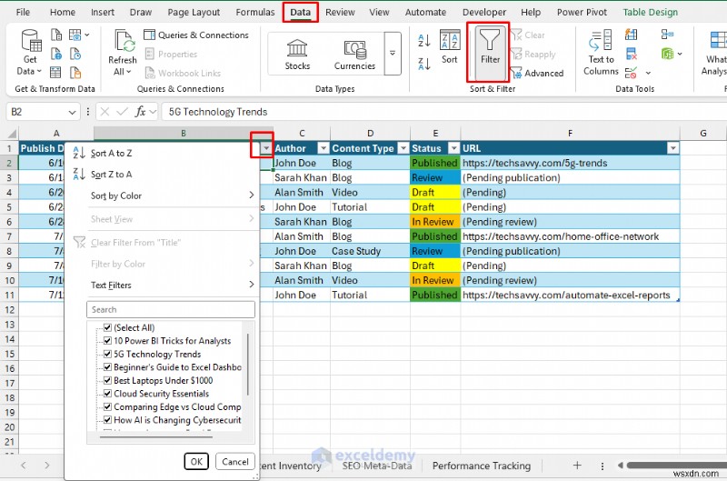 Use Excel as a Lightweight CMS for Effortless Website Content Planning
