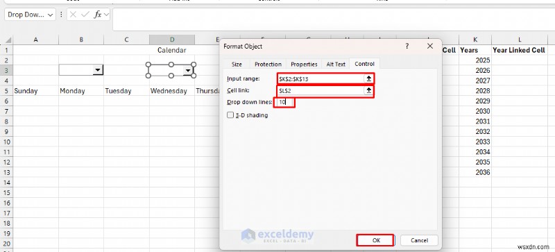 Create a Dynamic Calendar in Excel with Form Controls—Step‑by‑Step Guide
