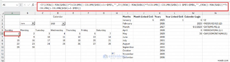 Create a Dynamic Calendar in Excel with Form Controls—Step‑by‑Step Guide