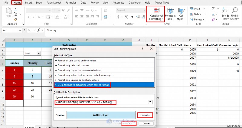 Create a Dynamic Calendar in Excel with Form Controls—Step‑by‑Step Guide