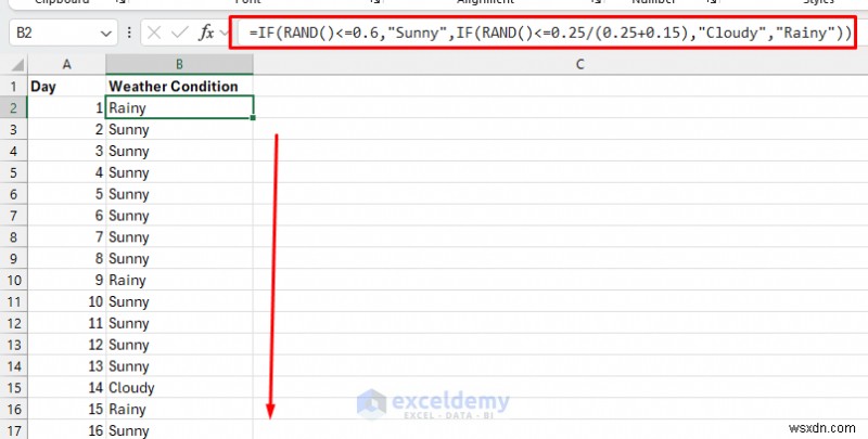 Excel Simulation: From Coin Flips to Weather Forecasts