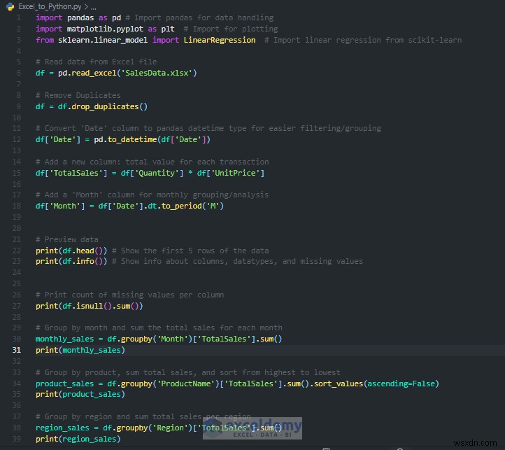Harness Excel & Python for Advanced Data Science Workflows