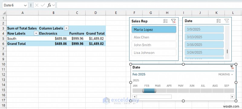 Create Real-Time Interactive Dashboards in Excel Using PivotTables & Slicers