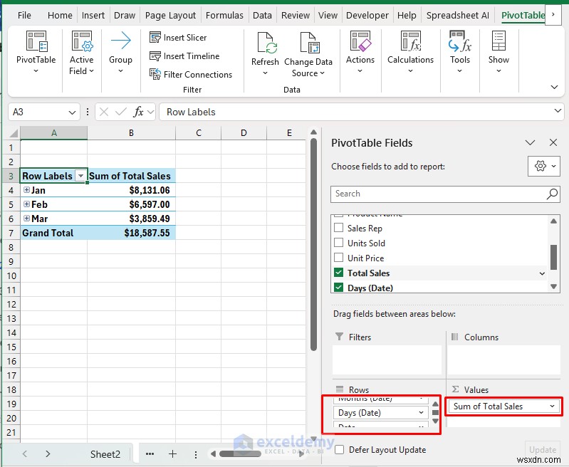 Create Real-Time Interactive Dashboards in Excel Using PivotTables & Slicers