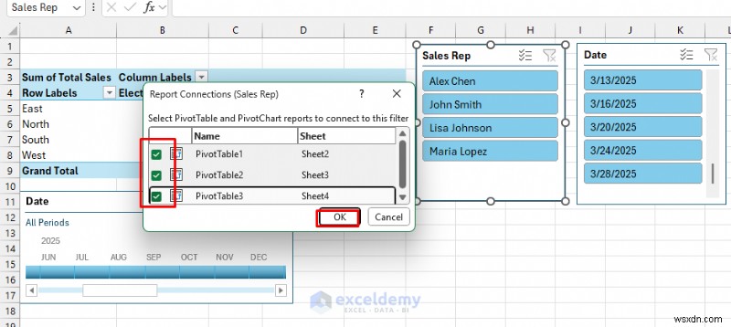 Create Real-Time Interactive Dashboards in Excel Using PivotTables & Slicers