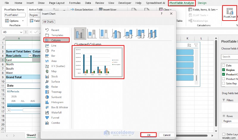 Create Real-Time Interactive Dashboards in Excel Using PivotTables & Slicers