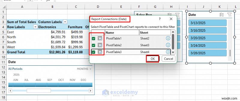 Create Real-Time Interactive Dashboards in Excel Using PivotTables & Slicers