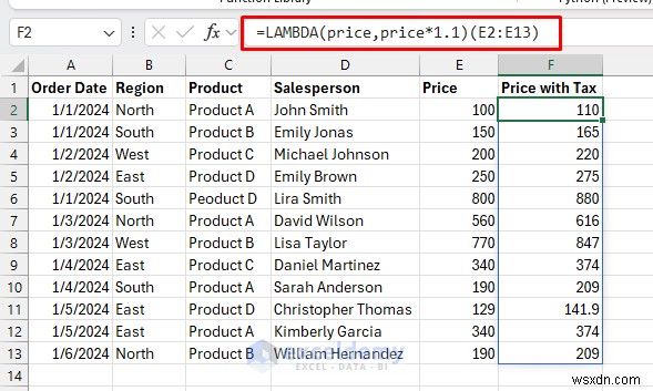 Build Reusable Custom Excel Functions Using LAMBDA – No VBA Needed