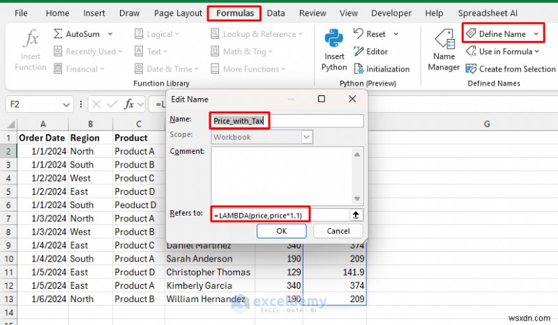 Build Reusable Custom Excel Functions Using LAMBDA – No VBA Needed