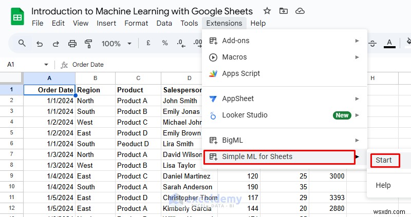 Master Machine Learning Basics Using Google Sheets: A Practical Guide