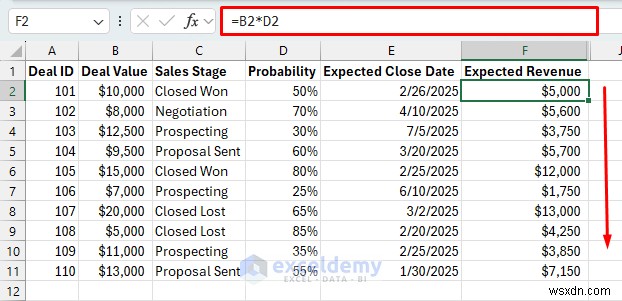 Create a Reliable Sales Pipeline Forecast in Excel – Step‑by‑Step Guide