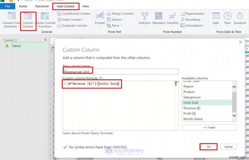 Create Dynamic Real-Time Dashboards Using Excel Power Query