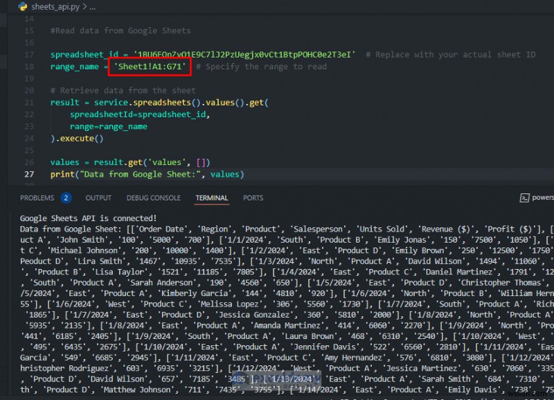 Automate Your Workflows with Google Sheets API Integration