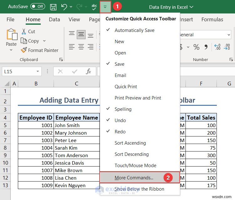Master Excel Data Entry: Basics, Forms & Error Handling