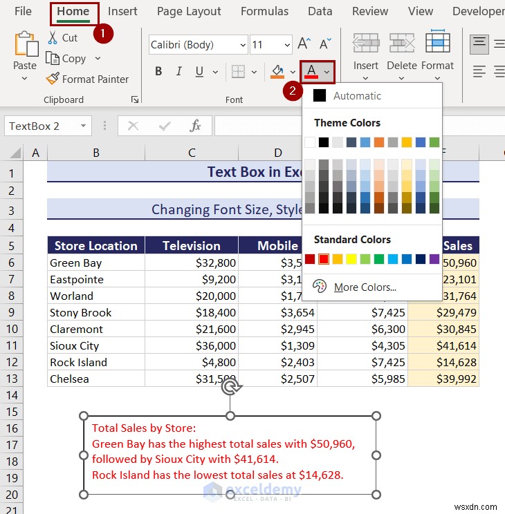 Mastering Text Boxes in Excel: A Comprehensive Guide