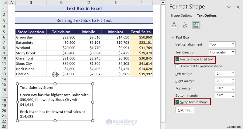 Mastering Text Boxes in Excel: A Comprehensive Guide