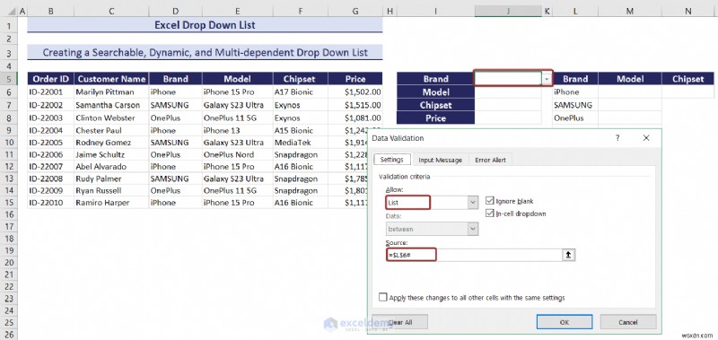 Master Excel Drop‑Down Lists: Create, Edit, Remove, Filter & Protect