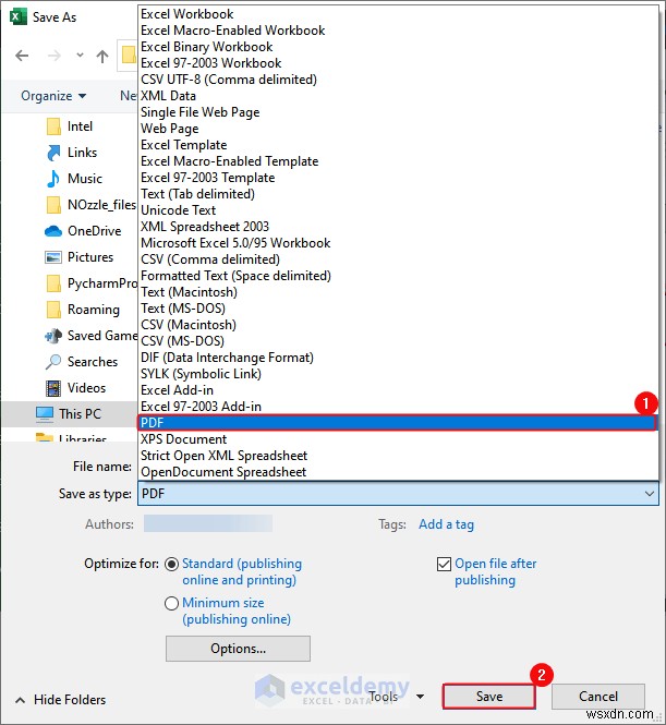 Exporting Excel Data to DOC, PDF, CSV, XML, and vCard Formats Made Easy