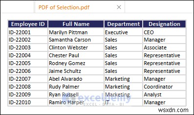 Exporting Excel Data to DOC, PDF, CSV, XML, and vCard Formats Made Easy