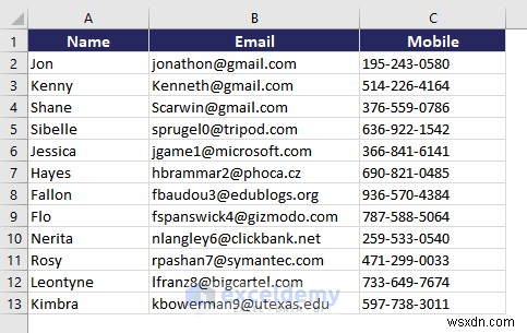 Exporting Excel Data to DOC, PDF, CSV, XML, and vCard Formats Made Easy