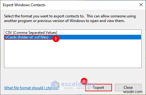 Exporting Excel Data to DOC, PDF, CSV, XML, and vCard Formats Made Easy