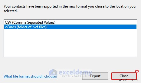Exporting Excel Data to DOC, PDF, CSV, XML, and vCard Formats Made Easy