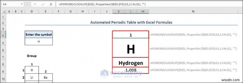 Create a Periodic Table in Excel: Two Simple Methods