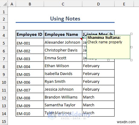 Create Hover Tooltips in Excel: 3 Easy Techniques